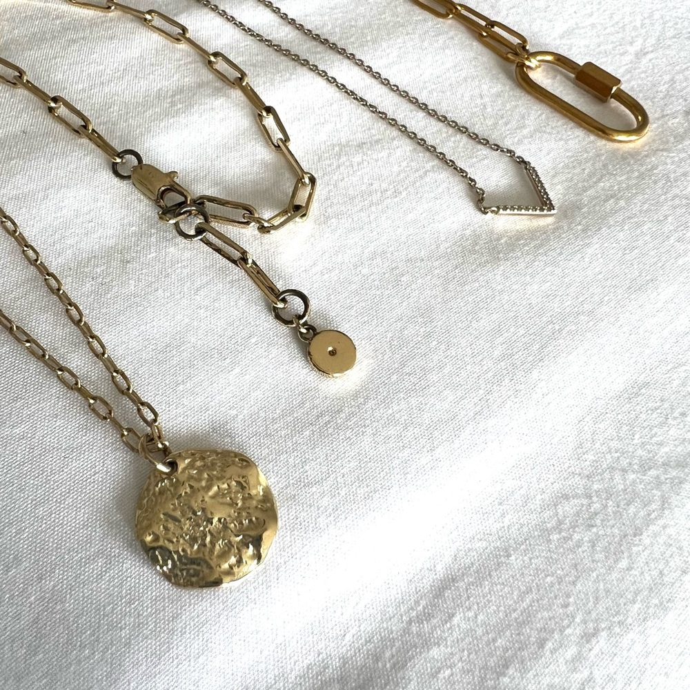 Ana Luisa Gold Necklace and Bracelet Set